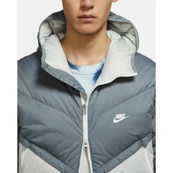 Nike Sportswear Storm-FIT Windrunner PRIMALOFT Coat 'Smoke Grey' Men's Size L - Picture 9 of 16